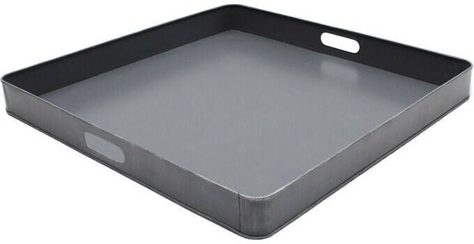 LABEL51 Dienblad Metaal 60 x 60 x 6cm Grijs