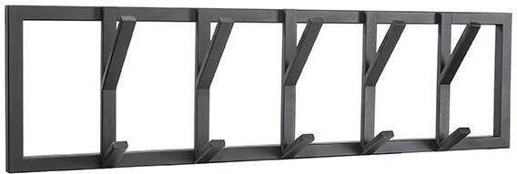 LABEL51 Kapstok Frame Metaal 80 x 22 x 9cm Zwart - Foto 2