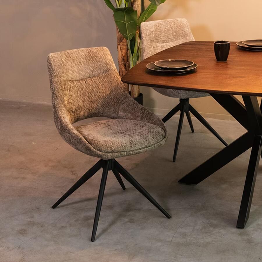 LABEL51 | Eetkamerstoel Marlow Hunter Elite | Zitmeubels eetkamer | Eetkamerstoel