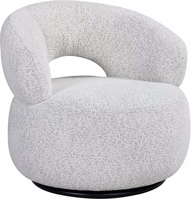 LABEL51 Draaifauteuil Nusenna Geweven Champagne