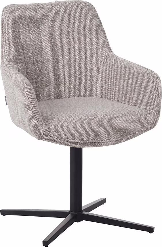 LABEL51 Eetkamerstoel Mira Bouclé Naturel