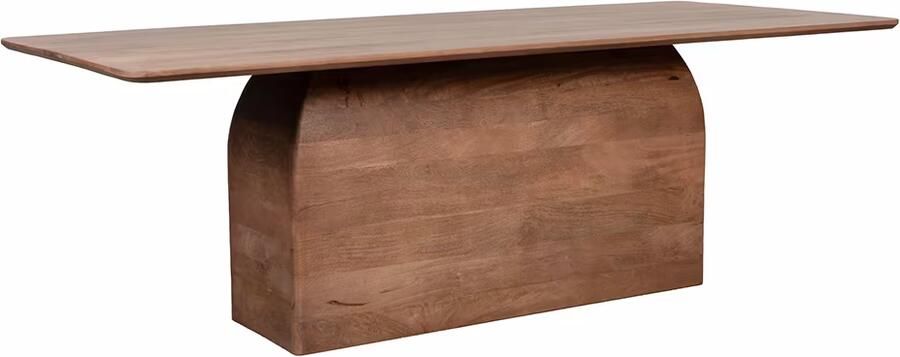 LABEL51 Eettafel Owen Mangohout 230 x 100cm Naturel