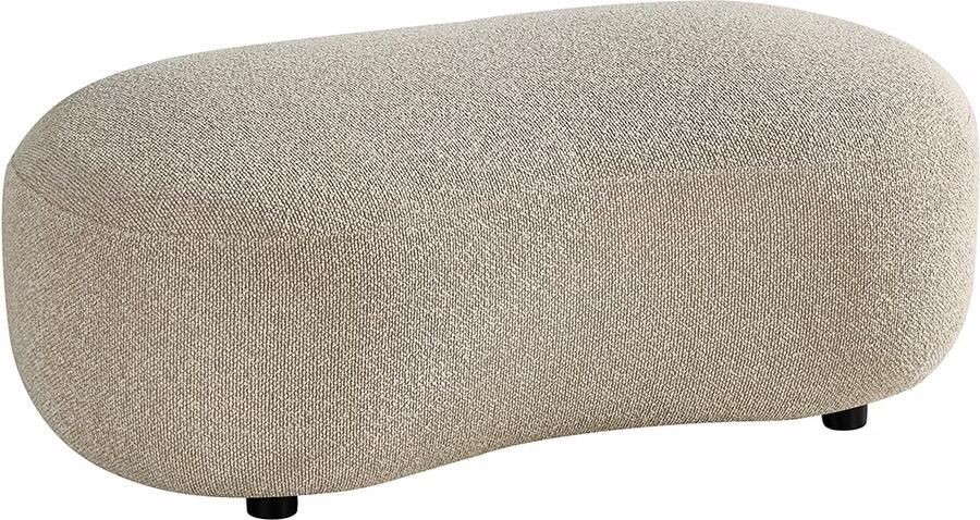 LABEL51 Hocker Florence Bouclé Naturel