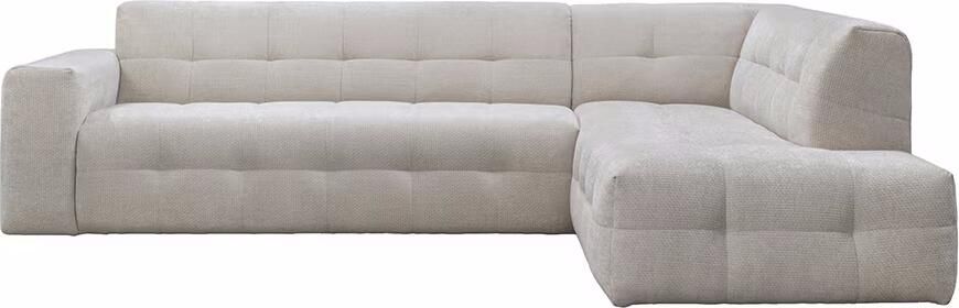 LABEL51 Hoekbank Lorenzo Rechts 294cm Elite stof Naturel