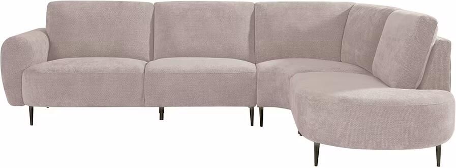 LABEL51 Hoekbank Milano Rechts Elite stof Clay