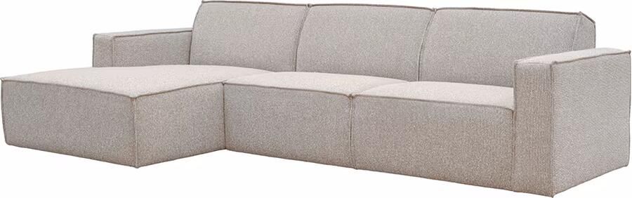 LABEL51 Loungebank Kay Links Bouclé Naturel