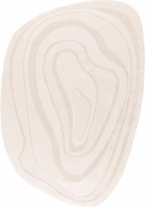 LABEL51 Organisch Vloerkleed Vinto 160 x 230cm Ivoor