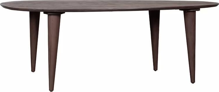 LABEL51 Organische Eettafel Fly Mangohout 180 x 110cm Espresso