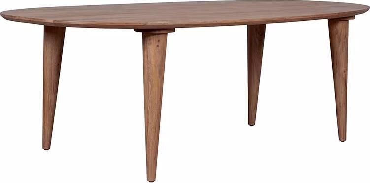 LABEL51 Organische Eettafel Fly Mangohout 180 x 110cm Naturel