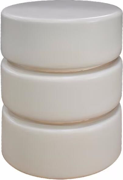 LABEL51 Ronde Bijzettafel Milly Mangohout 35cm Soft Sand