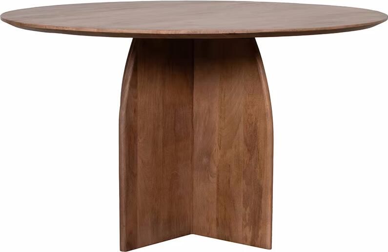 LABEL51 Ronde Eettafel Mick Mangohout Ø130cm Naturel