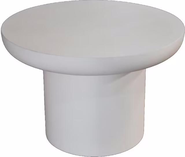 LABEL51 Ronde Salontafel Mavi Mangohout 60cm Soft Sand