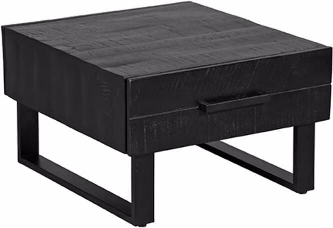 LABEL51 | Salontafel Santos Zwart Mangohout | Woonkamertafels | Salontafel - Foto 3