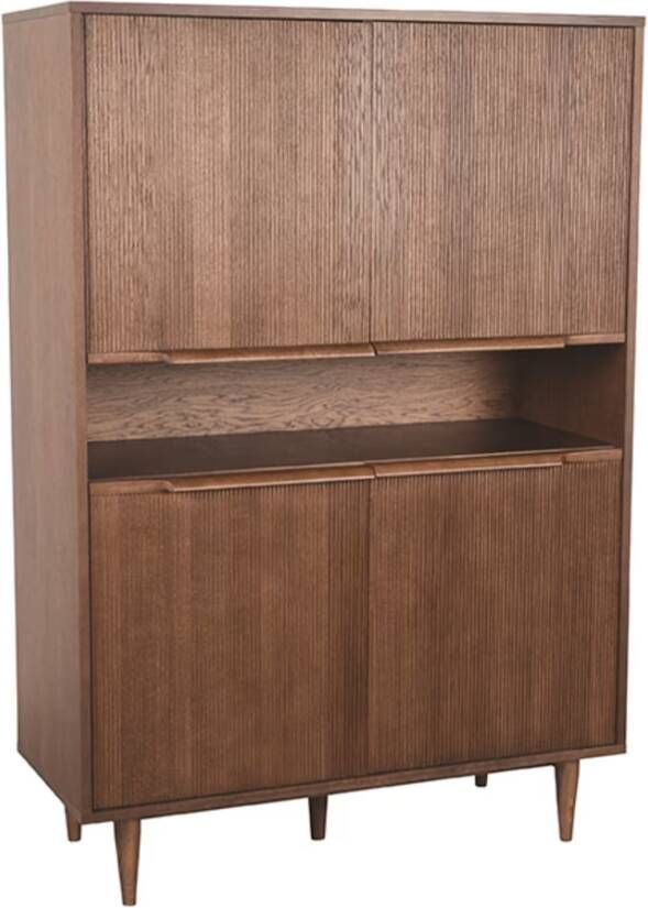 LABEL51 Opbergkast Jule Walnoot Eiken 158 x 110cm