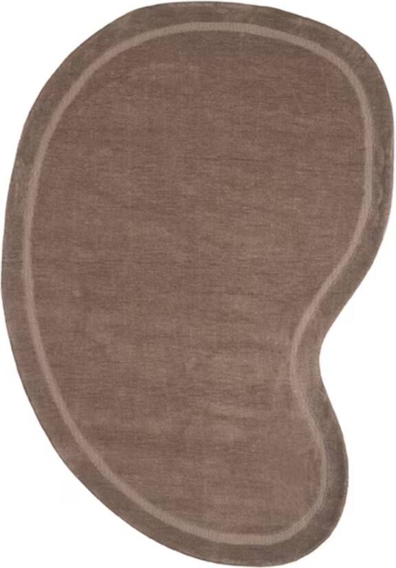 LABEL51 Vloerkleden Mody Taupe Synthetisch 160x230 Cm