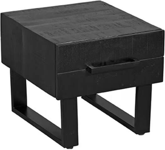 LABEL51 | Salontafel Santos Zwart Mangohout | Woonkamertafels | Salontafel - Foto 4