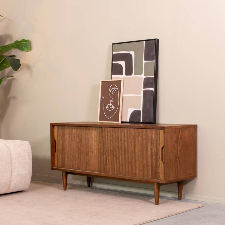 LABEL51 | Tv-meubel Jule Naturel Eiken | Woonkamer meubels | Tv-dressoir | Tv-meubel