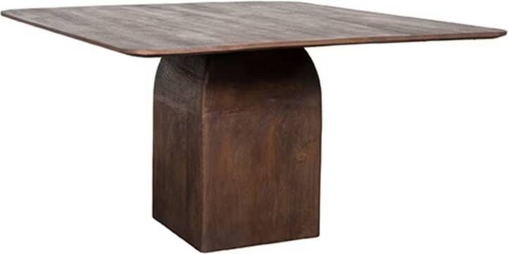 LABEL51 | Eetkamertafel Ingo Espresso Mangohout | Eetkamertafels | Eettafel