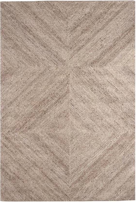 LABEL51 Vloerkleed Blendy Wol 160 x 230cm Taupe