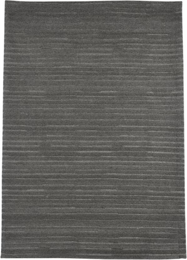 LABEL51 Vloerkleed Luxy Wol 200 x 300cm Antraciet