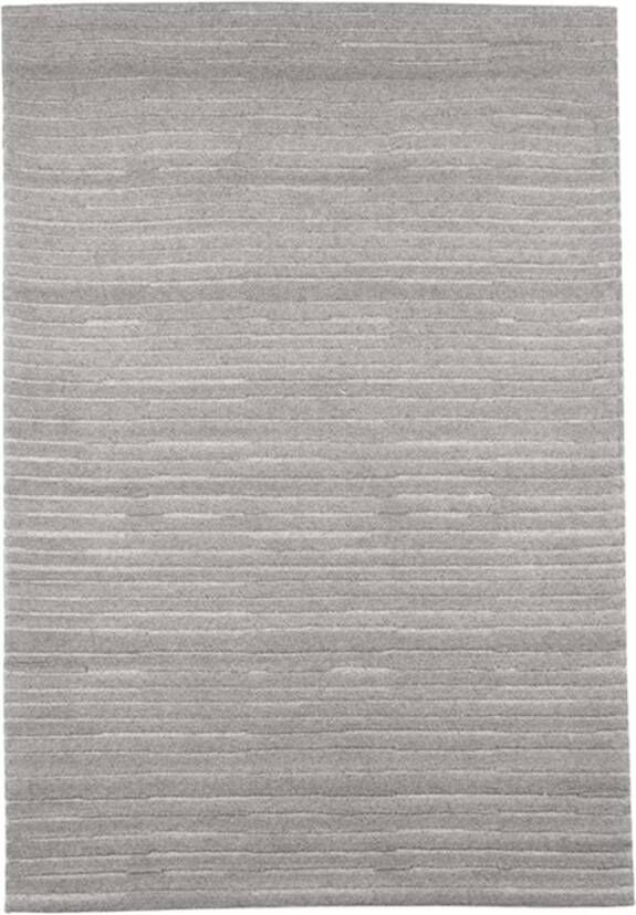 LABEL51 Vloerkleden Luxy Grijs Synthetisch 200x300 cm