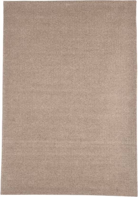LABEL51 Vloerkleed Wolly Wol 160 x 230cm Taupe