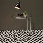 Leitmotiv Side table Glas met Staal Chroom 44x54cm - Thumbnail 2