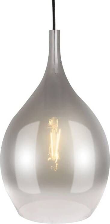Leitmotiv Hanglamp Drup Smokey Schaduw Ø20x37 5cm