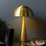 Leitmotiv Tafellamp Sublime Metaal Geborsteld goud Ø30x51cm - Thumbnail 2
