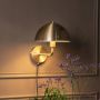 Leitmotiv Wandlamp Bonnet Antiek goud - Thumbnail 2