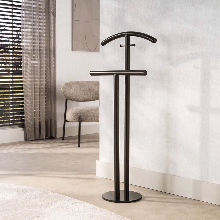 LifestyleFurn Dressboy Karalynn 106cm hoog Drift Brown