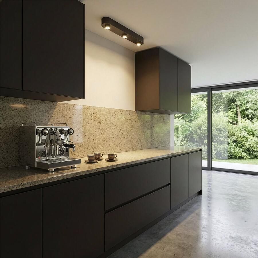 LifestyleFurn Plafondlamp Letonya 3-lamps 75cm Sienna Bruin