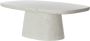 Light & Living Deens Ovale Salontafel Hamura Terrazzo 120 x 70cm Wit Ovaal - Thumbnail 2