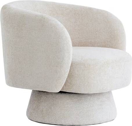 Light & Living Draaifauteuil Turda Beige