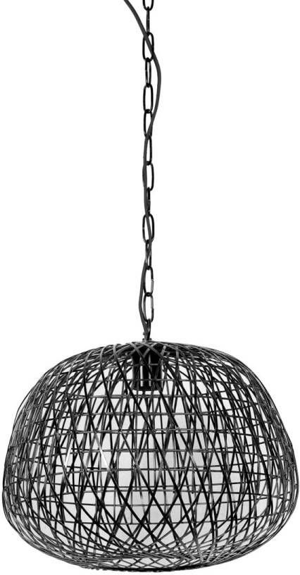 Light & Living Hanglamp 'Alwina' 40cm kleur Mat Zwart
