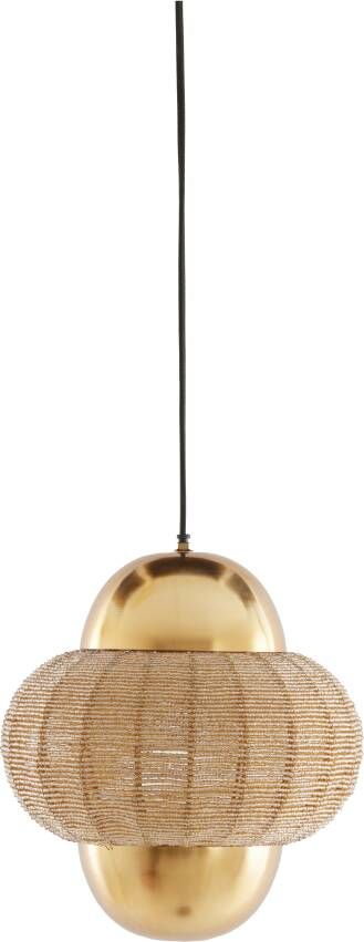 Light & Living Hanglamp Cetara Kralen 26cm Goud Brons