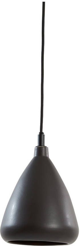 Light & Living Light&living Hanglamp Ø18x20 cm DESI mat zwart