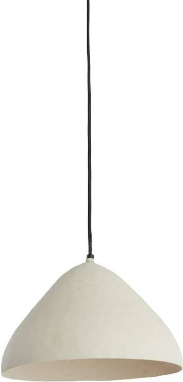 Light & Living Hanglamp Elimo 32cm Mat Crème