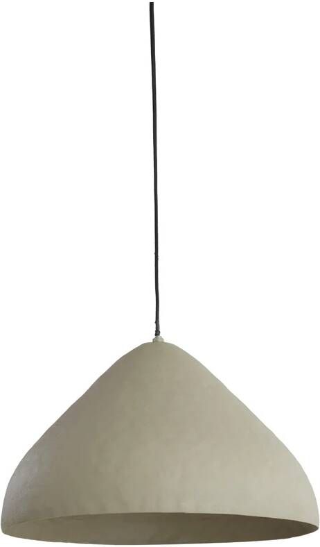 Light & Living Light&living Hanglamp Ø40x25 cm ELIMO mat licht grijs
