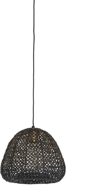 Light & Living D Hanglamp FINOU Ø28x24cm Zwart