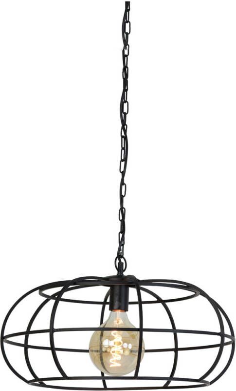 Light & Living Hanglamp 'Imelda' Ø53cm mat zwart