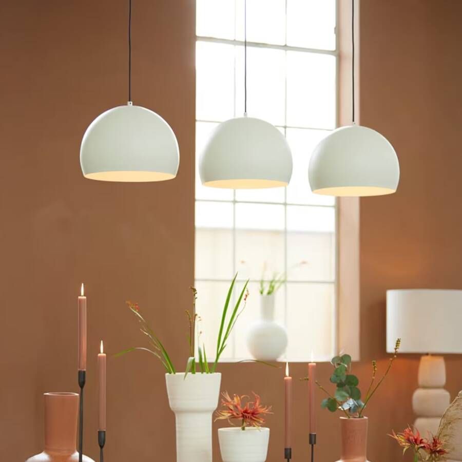 Light & Living Hanglamp Jaicey 3-lamps Lichtgrijs