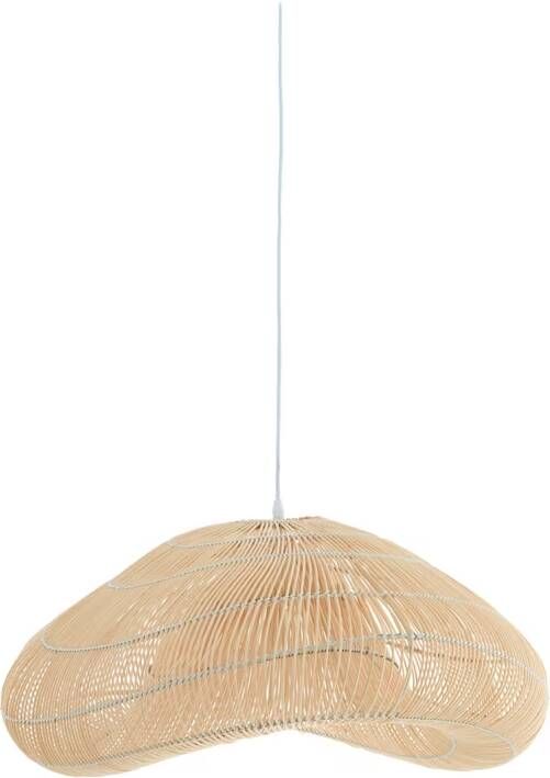 Light & Living Hanglamp Janzur Rotan 64cm Bruin