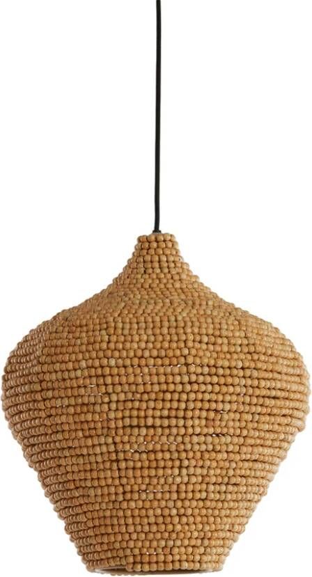 Light & Living Hanglamp Kalenga Kralen 36cm Bruin