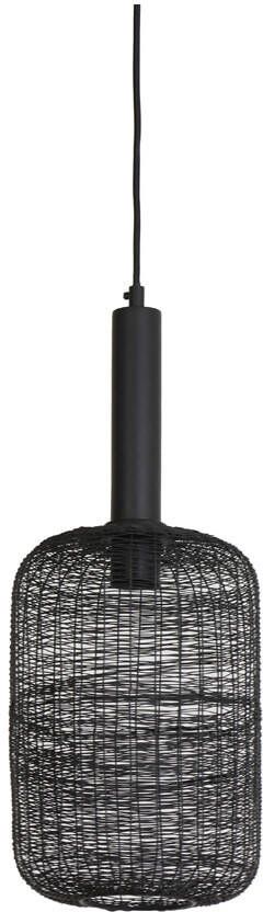 Light & Living Hanglamp Lekang 55cm hoog Mat Zwart