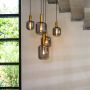 Light & Living Lekar 5L Ø66x80 cm brons rookglas hanglamp - Thumbnail 2