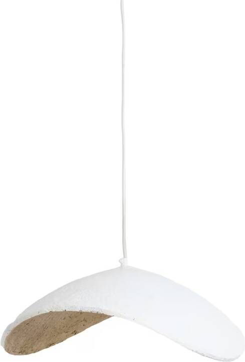 Light & Living Light&living Hanglamp 53x43x18 cm LONIA crème+antiek brons
