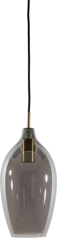 Light & Living Hanglamp Lukaro Ø16 5cm Antiek Brons Smoke