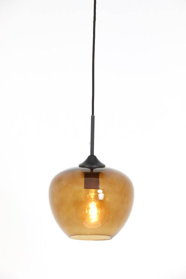 Light & Living Hanglamp 'Mayson' Ø18cm kleur Bruin