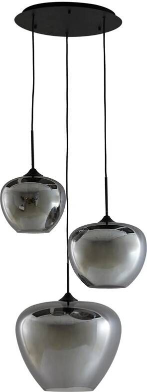 Light & Living Mayson 3L Ø40x160 cm hanglamp (Kleur: matzwart)